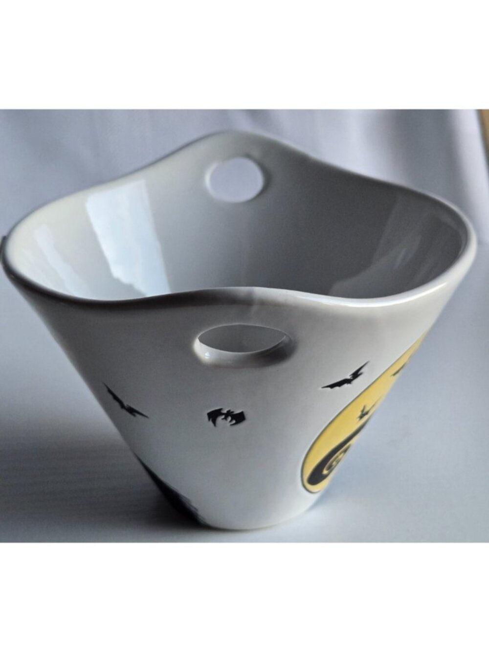 Disney Nightmare Before Christmas Jack Skellington Ramen Noodle Bowl Halloween - Picture 4 of 8